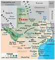 City Map Of Texas By Regions - Map