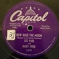 Les Paul & Mary Ford How high the moon (Vinyl Records, LP, CD) on CDandLP