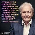 It's time to ProtectTheAntarctic. We know! you agree with Sir David ...