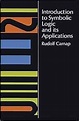 Introduction to Symbolic Logic and Its Applications: Rudolf Carnap ...