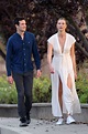 Karlie Kloss looks stunning in a white dress as she steps out with ...