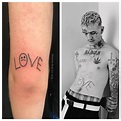 Lil Peep Love Tattoo Drawing - Viraltattoo