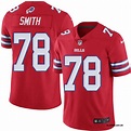 Nike Bruce Smith Buffalo Bills Youth Limited Red Color Rush Jersey