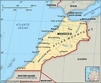 Relative Location - Morocco