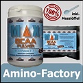 MAX BCAA Aminosäuren Pulver von Amino-Factory