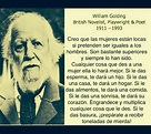 Pin by Garabato GB on ME GUSTA | William golding, Woman quotes, Great ...