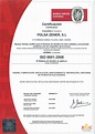 Certificados calidad ISO | Ascensores Zener | Normativa