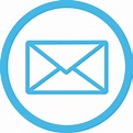 Icono Correo Electrónico Azul PNG transparente - StickPNG