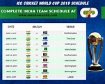 World Cup 2022 Match Schedule Cricket
