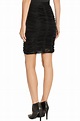 Alexander Wang Ruched Stretch-tulle Pencil Skirt in Black - Lyst
