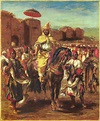 Portrait of the Sultan of Morocco by Eugène Delacroix | USEUM