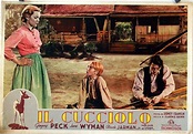 "IL CUCCIOLO" MOVIE POSTER - "THE YEARLING" MOVIE POSTER