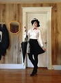 Mary Poppins Costume | Mary poppins costume, Diy halloween costumes ...