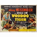VOODOO TIGER British Movie Poster - 30x40 in. - 1952