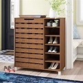 Ebern Designs Spicer 24 Pair Shoe Storage Cabinet & Reviews | Wayfair