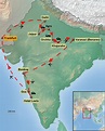 StepMap - Indien-Rundreise - Landkarte für Asien