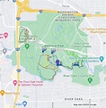 Memorial Park Houston Map – Map Vector