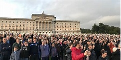 20.000 pessoas marcham em silêncio contra lei do aborto na Irlanda do Norte