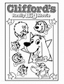 Cliffords Really Big Movie Coloring Pages | Coloring Books at Retro ...