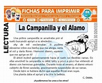 Ficha de La Campanilla y el alamo Segundo de Primaria | Lecturas para ...
