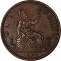 Penny 1874, Coin from United Kingdom - Online Coin Club