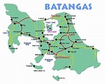 A map of Batangas, Philippines | Batangas, Batangas philippines ...