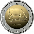 Todas las Monedas de 2 Euros Conmemorativas de Letonia | Numismatica Visual