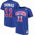 Camiseta Isiah Thomas. Detroit Pistons. NBA Hardwood Classics. manga ...