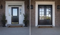 Front Door Before and After - Room For Tuesday