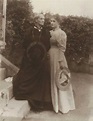 Julia Stephen & daughter Stella Duckworth at Talland House, 1894 ...