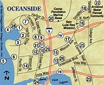 Oceanside California Map