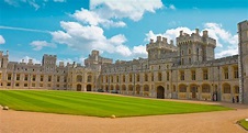 Castello Di Windsor, Residenza Reale, Windsor, Inghilterra Fotografia ...