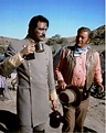 "The Undefeated" - Rock Hudson & John Wayne in location on Mexico ...