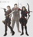 The Al Ghuls by kinjamin on deviantART | Talia al ghul, Nyssa al ghul ...