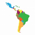 Lista 90+ Foto Mapa De Latinoamerica Con Nombres Blanco Y Negro Alta ...