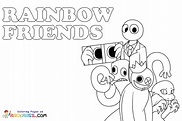 Desenhos de Rainbow Friends para Colorir