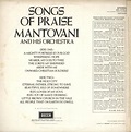 Mantovani Songs Of Praise UK vinyl LP album (LP record) (722715)