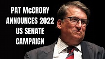 Pat McCrory running for US Senate in 2022 - YouTube