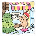 Bobbie Goods Winter Storefront | Bear coloring pages, Cute coloring ...