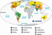 Map of the Largest Countries of the World - Worldatlas.com