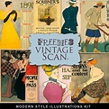 Freebies Kit of Vintage Illustrations:Far Far Hill - Free database of ...