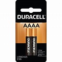 Duracell ULTRA Alkaline AAAA 1.5V Battery - MX2500, 2 / Pack (Quantity ...
