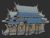 Kris 3d - White Temple Scan Ultra