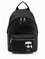 Mochila Karl Lagerfeld negra ikonik nylon klassik