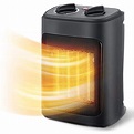 Aikoper Space Heater, 1500W Electric Heaters Indoor Portable with ...