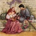 Ruth Sanderson | Lancelot and guinevere, Fantasy art couples, Guinevere