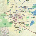 Map Of Boulder Colorado And Surrounding Area | Coastal Map World