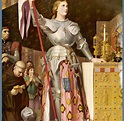 Jeanne d’Arc: „Der Henker schürte das Feuer hoch über ihre arme Leiche ...