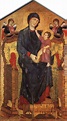 Giovanni Cimabue Madonna Enthroned with the Child and Two Angels ...