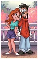Roxanne and Max by thweatted on deviantART | Disney, Disney fan art ...